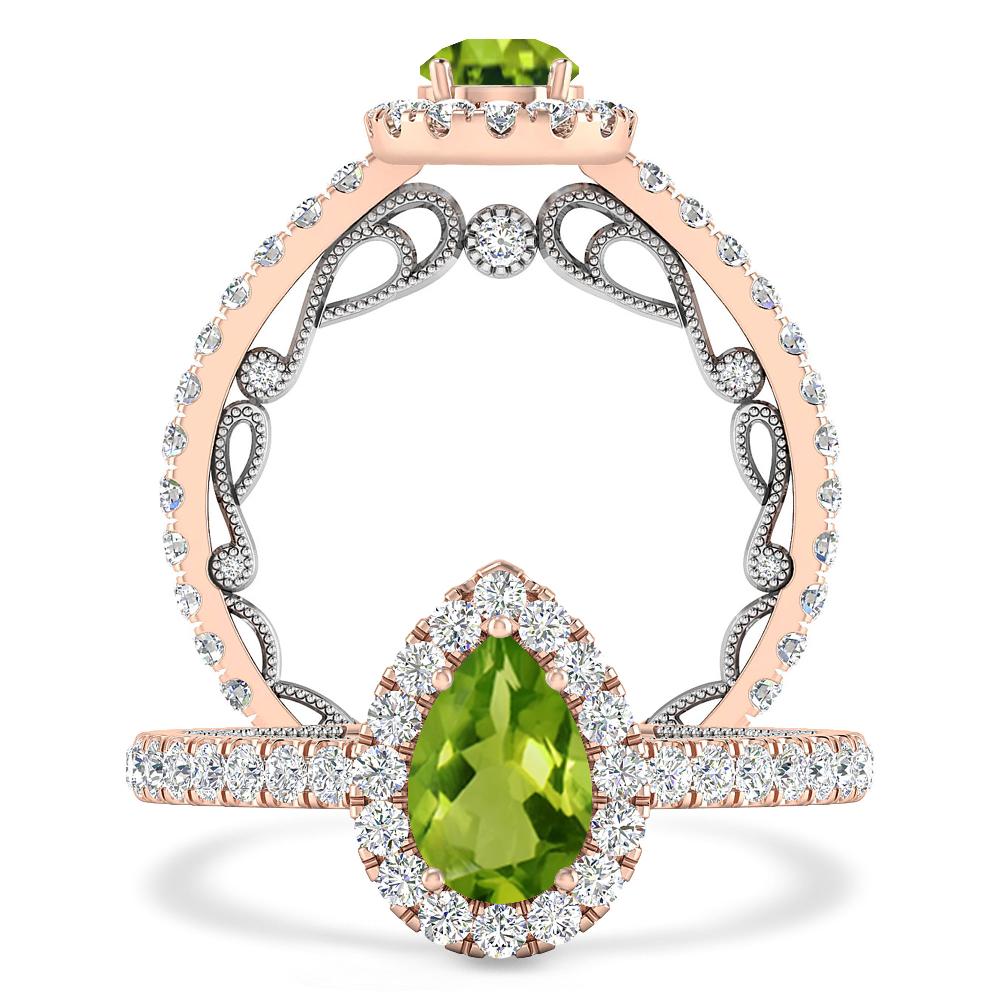 Rose Gold - Peridot