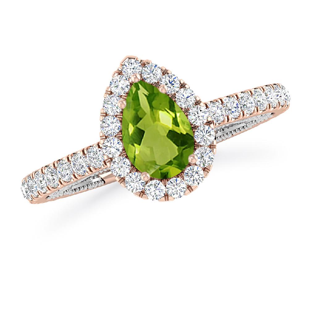 Rose Gold - Peridot