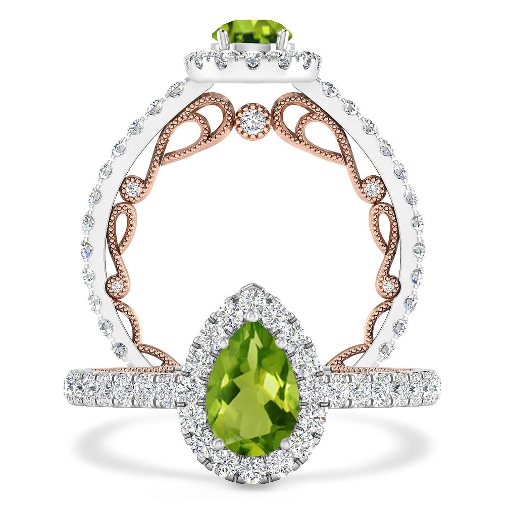 White Gold - Peridot