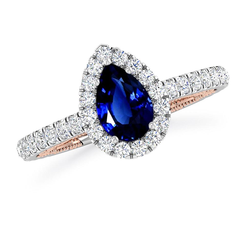 White Gold - Sapphire