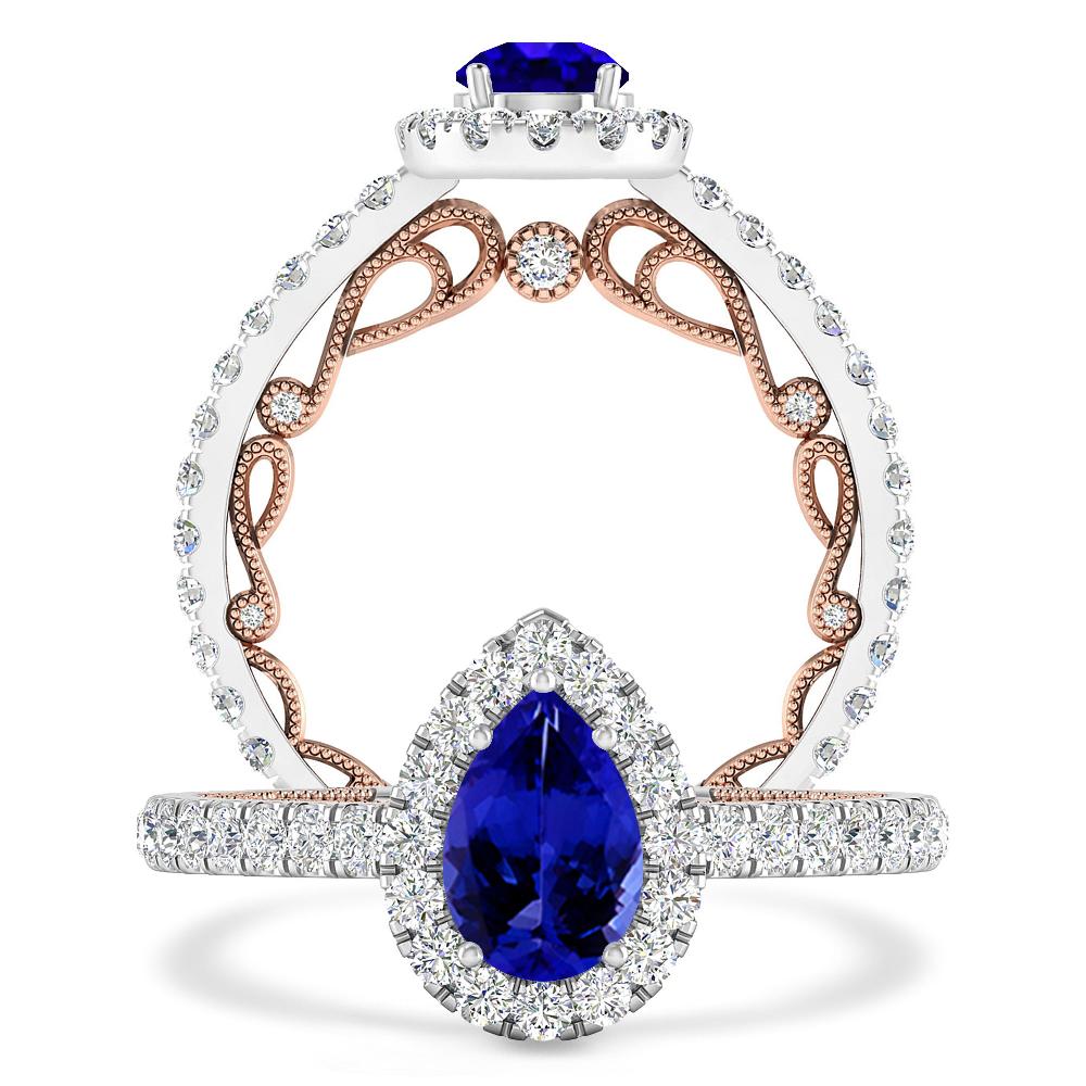 White Gold - Tanzanite