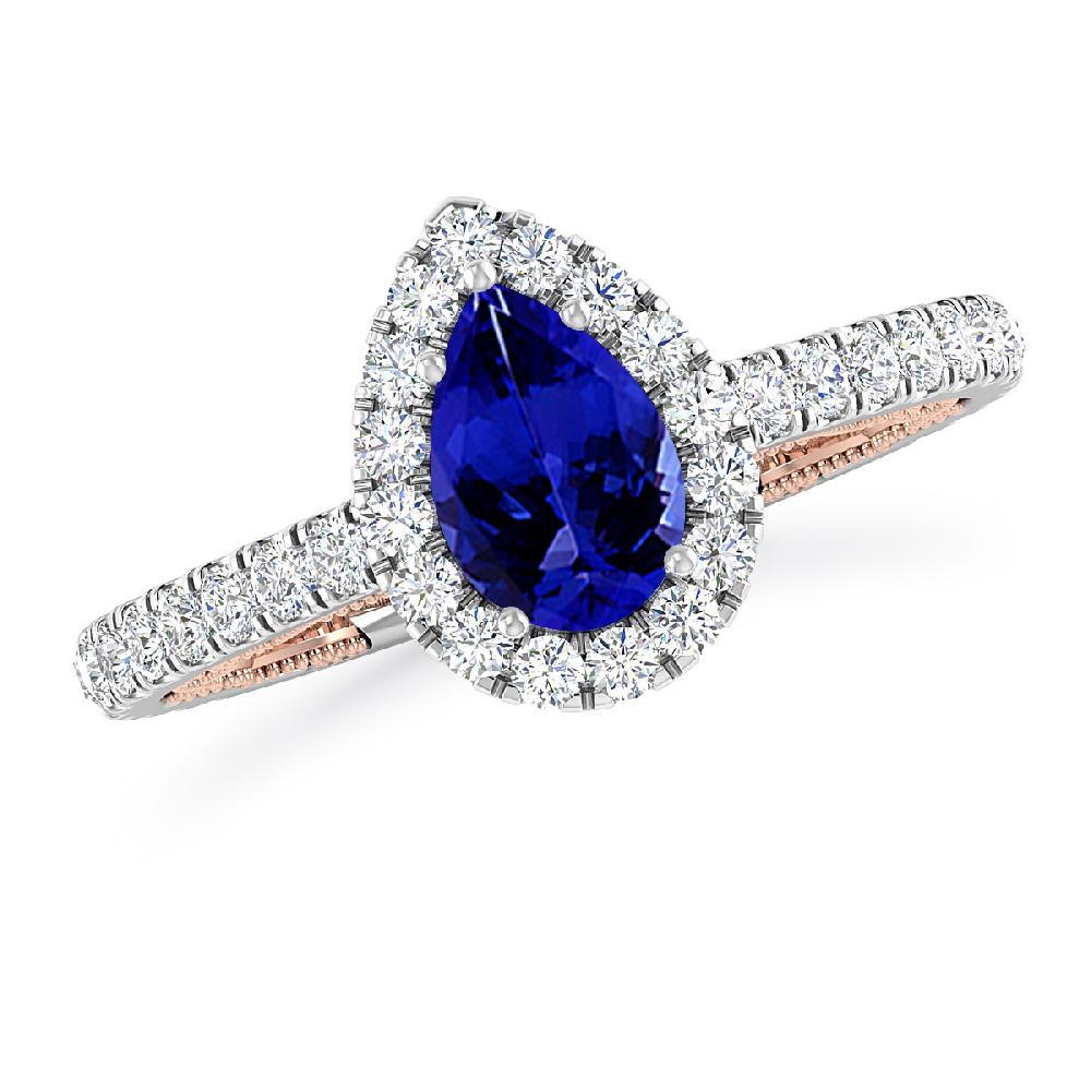 White Gold - Tanzanite