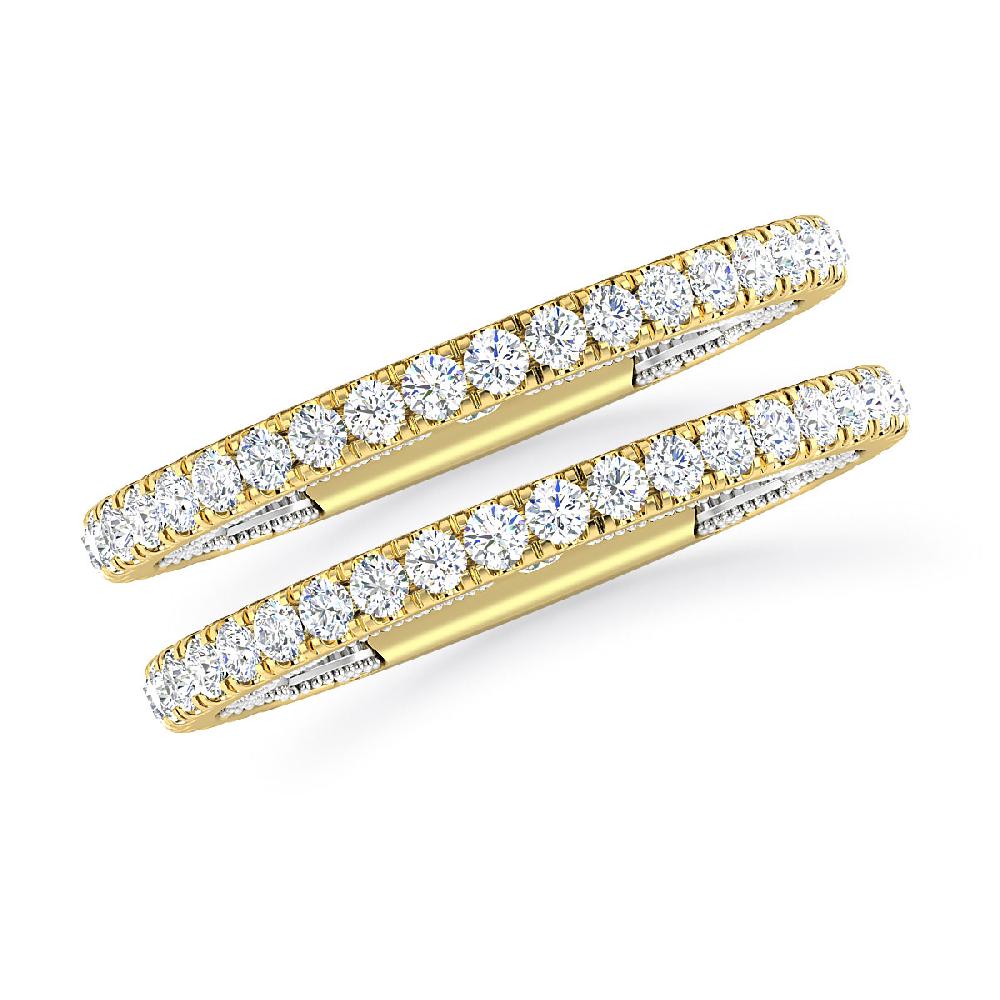 Yellow Gold/White Gold - Round