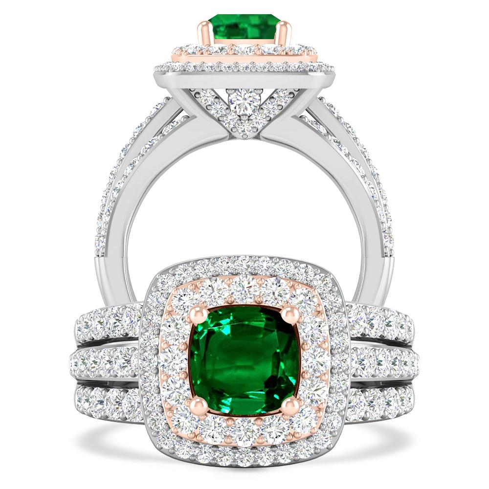 White Gold - Emerald