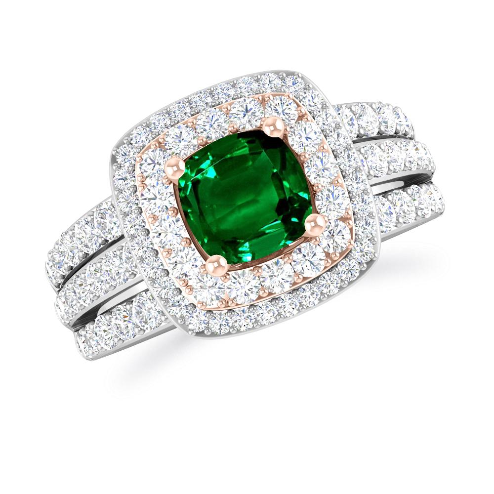 White Gold - Emerald