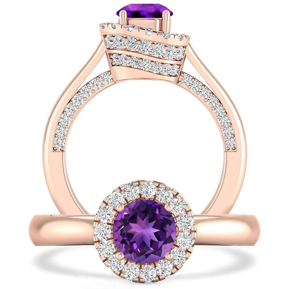 Rose Gold - Amethyst