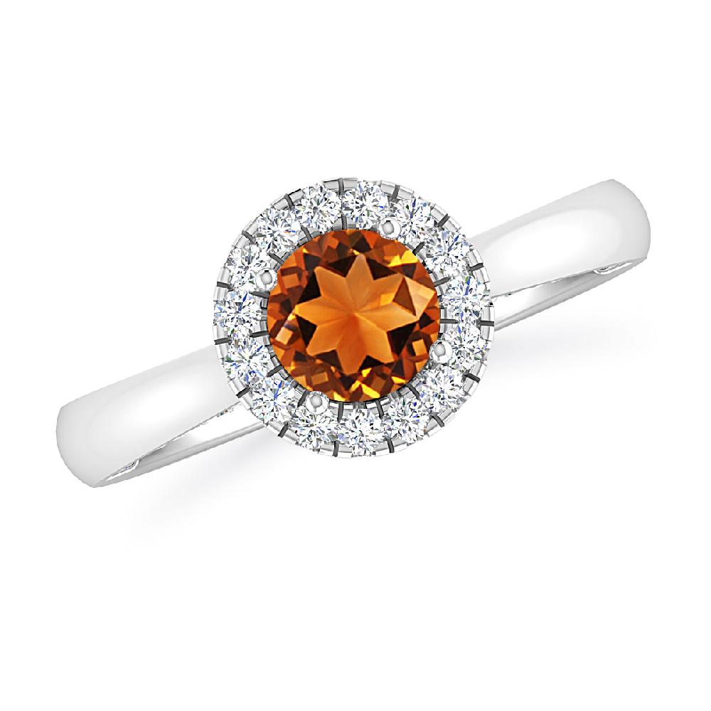 White Gold - Citrine