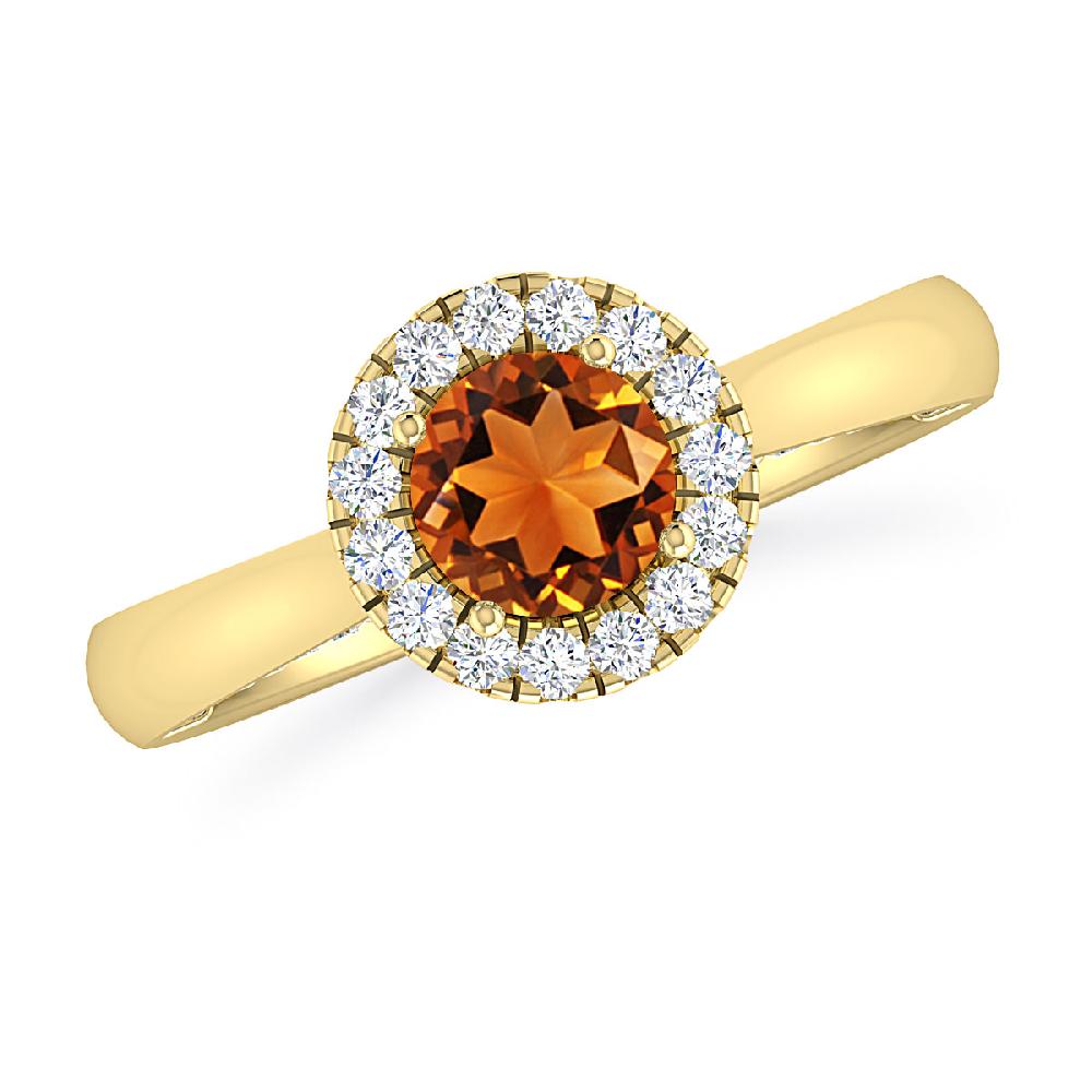 Yellow Gold - Citrine