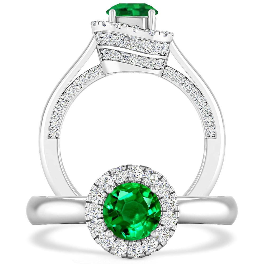 White Gold - Emerald