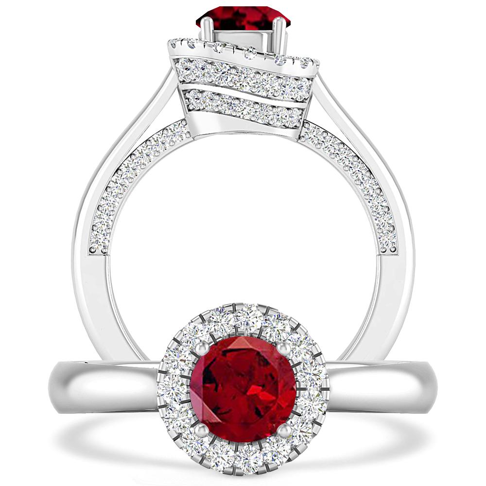 White Gold - Garnet