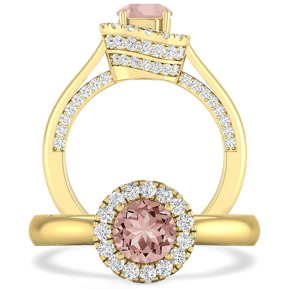 Yellow Gold - Morganite