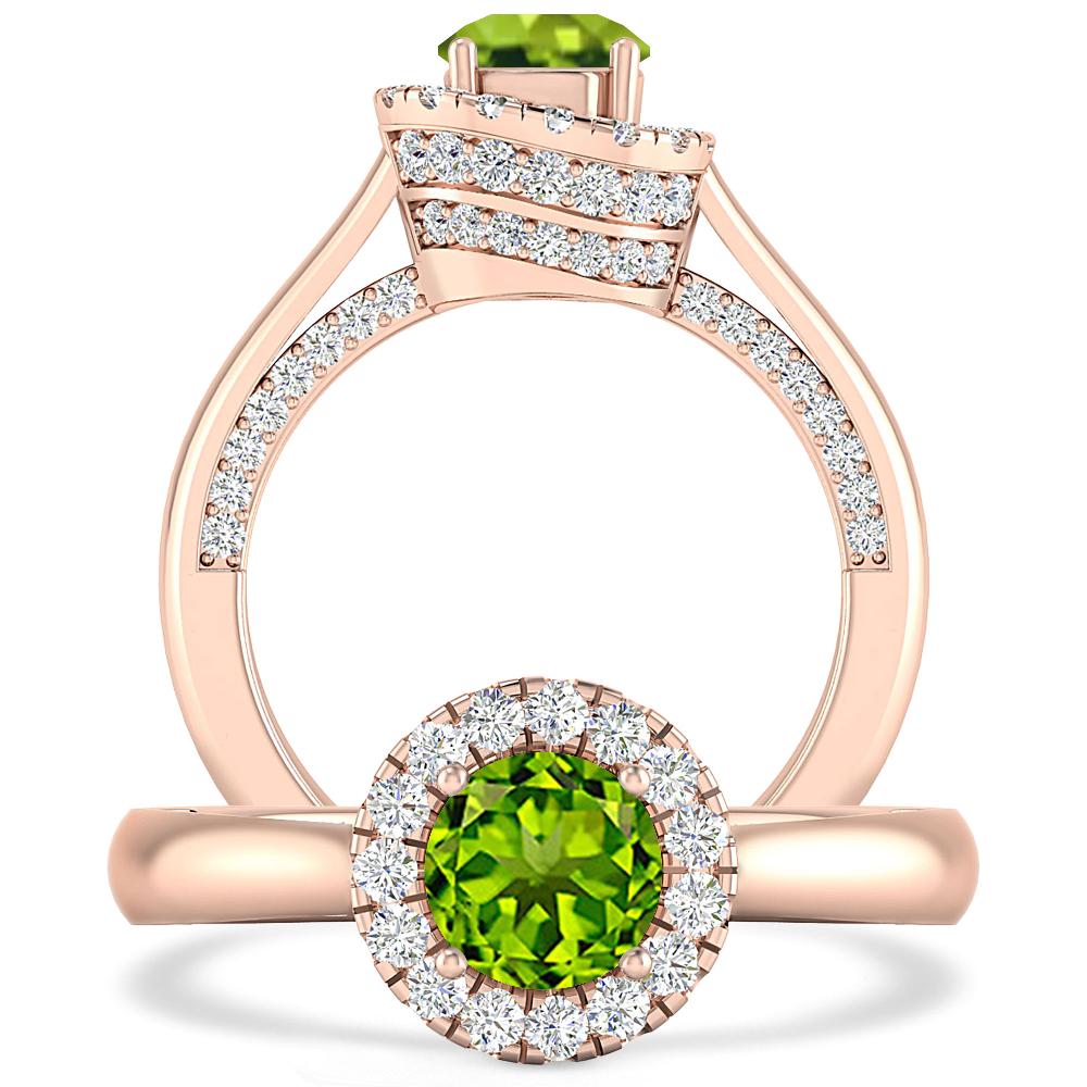 Rose Gold - Peridot