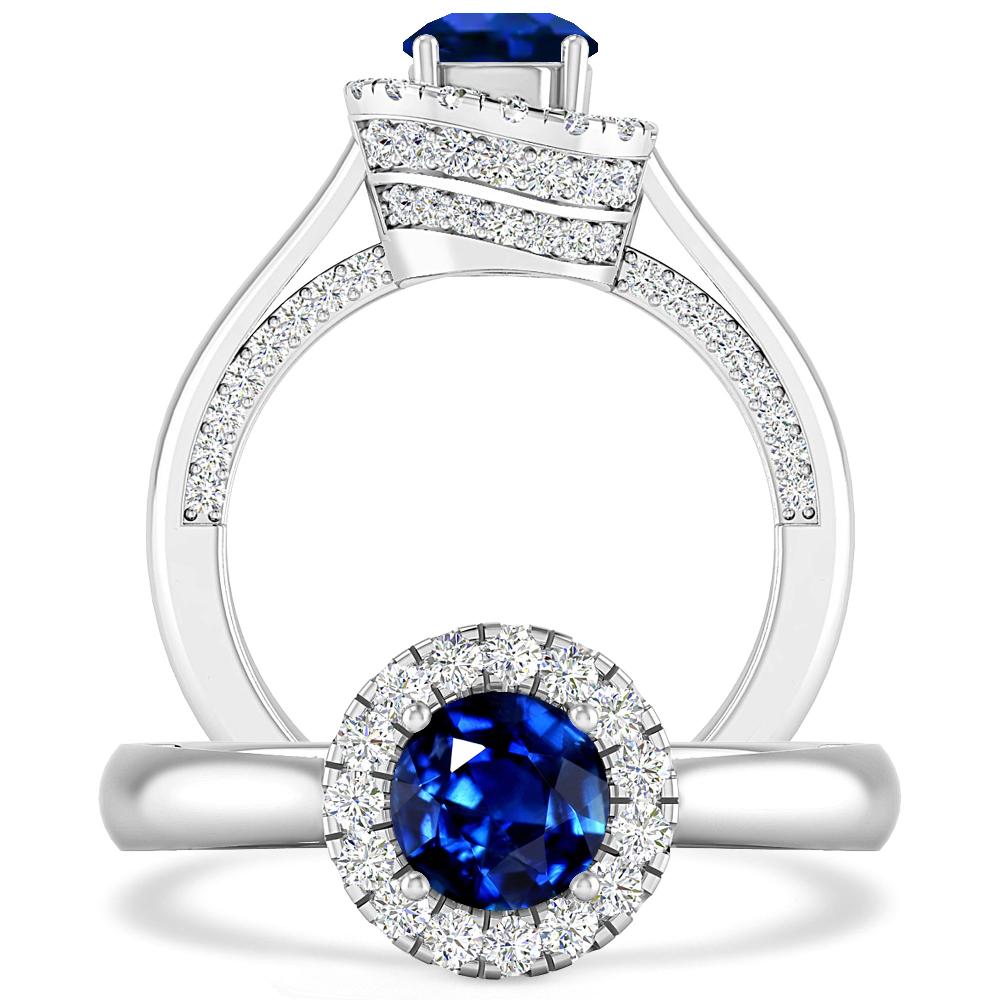 White Gold - Sapphire