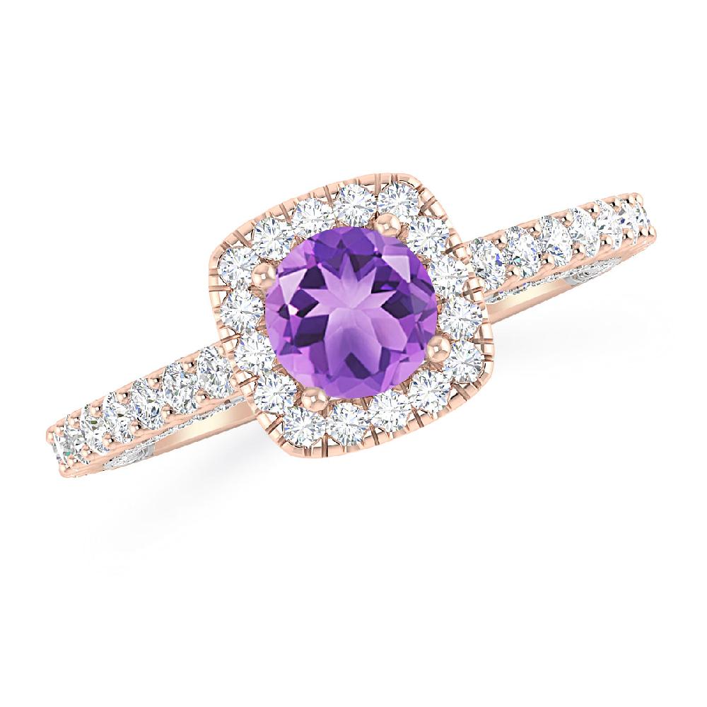 Rose Gold - Amethyst