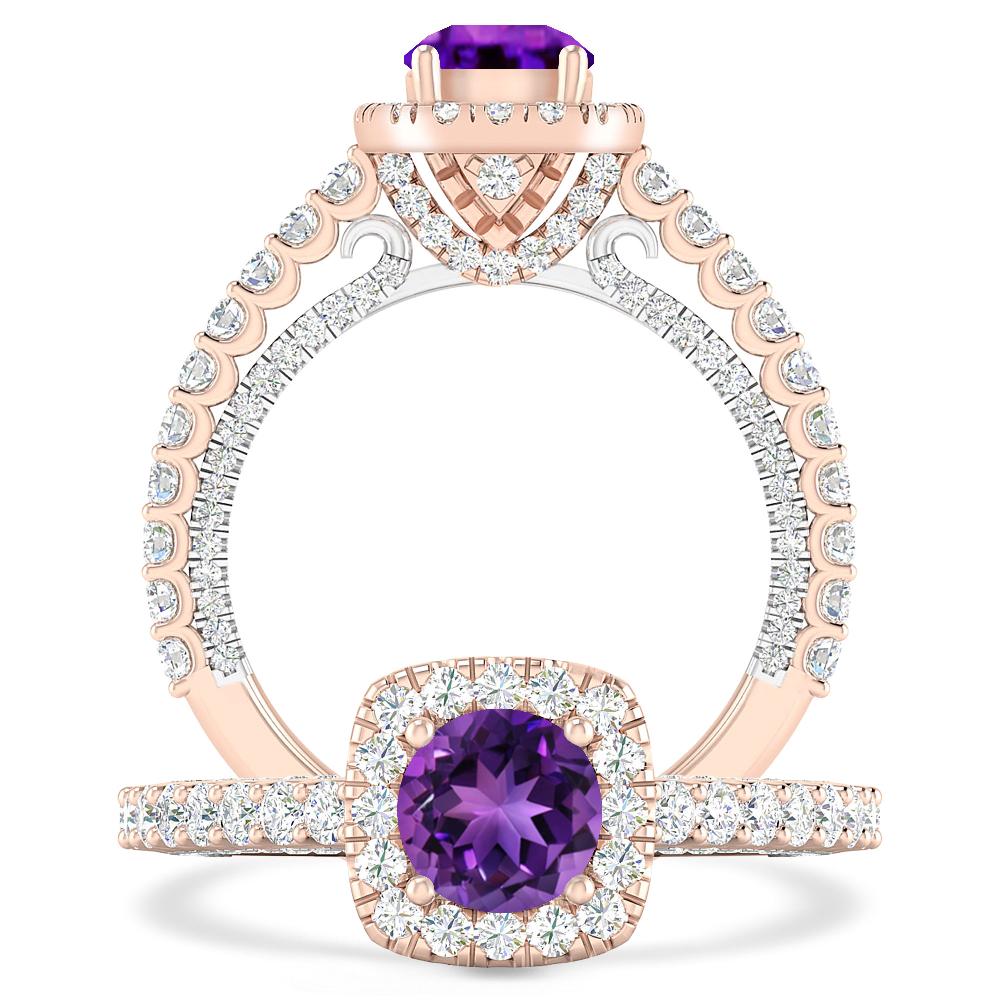 Rose Gold - Amethyst