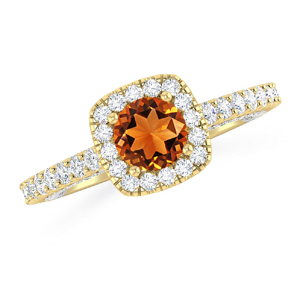 Yellow Gold - Citrine