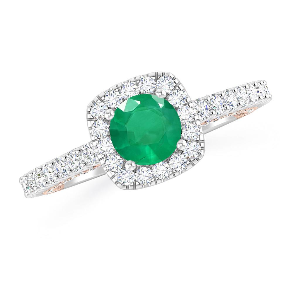 White Gold - Emerald