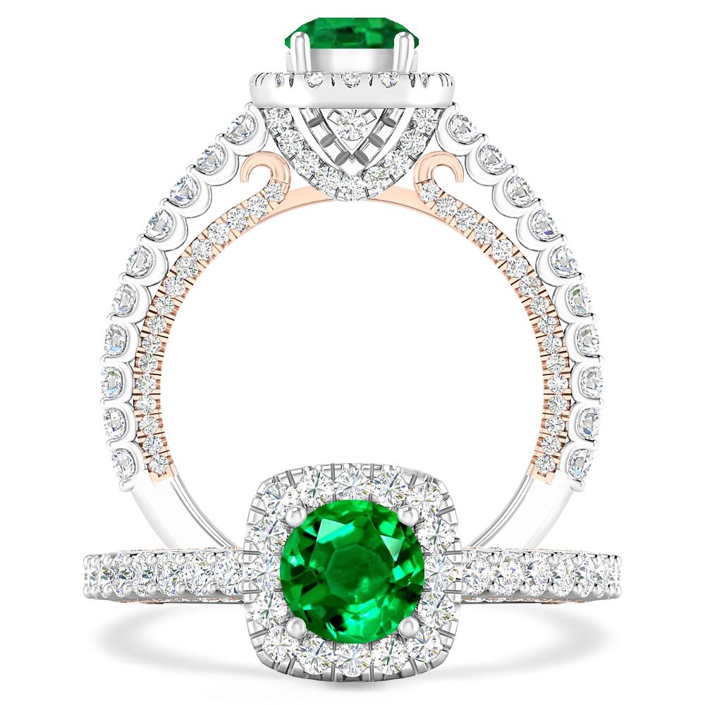 White Gold - Emerald