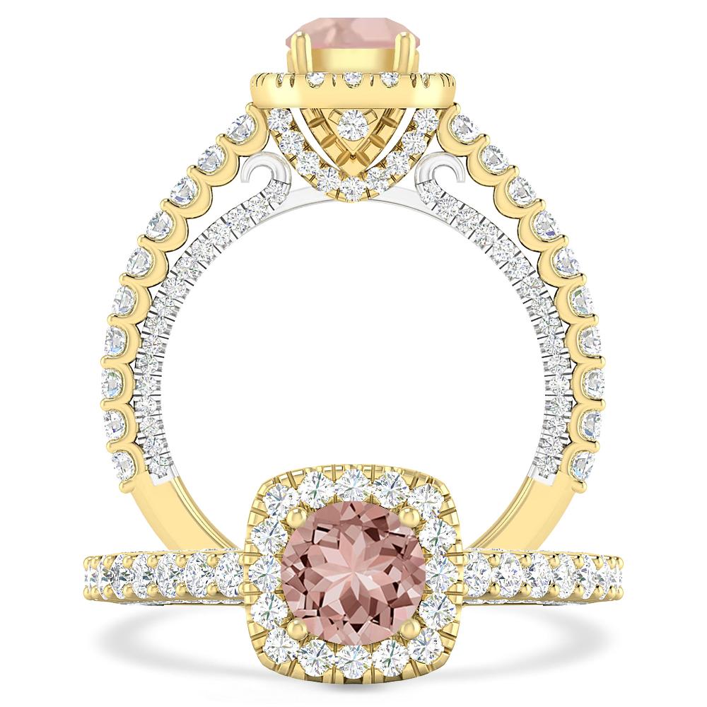 Yellow Gold - Morganite