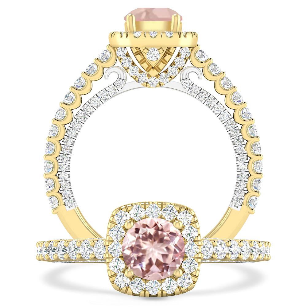 Yellow Gold - Morganite