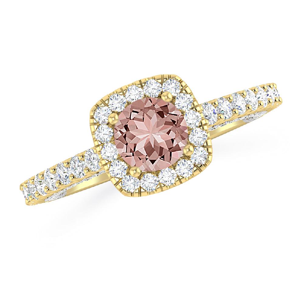 Yellow Gold - Morganite