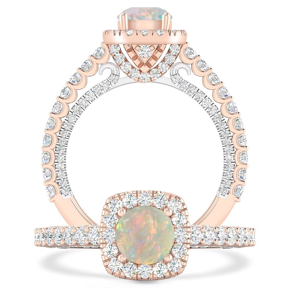 Rose Gold - Opal