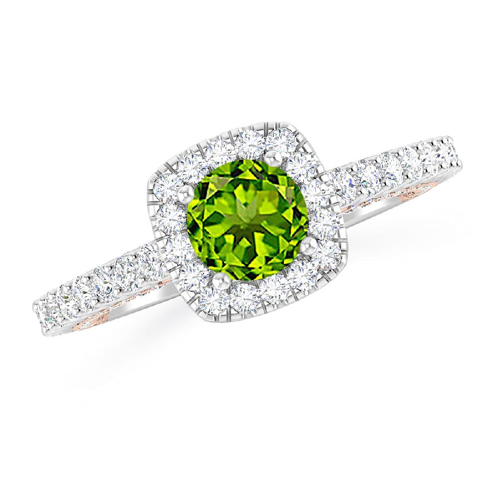 White Gold - Peridot