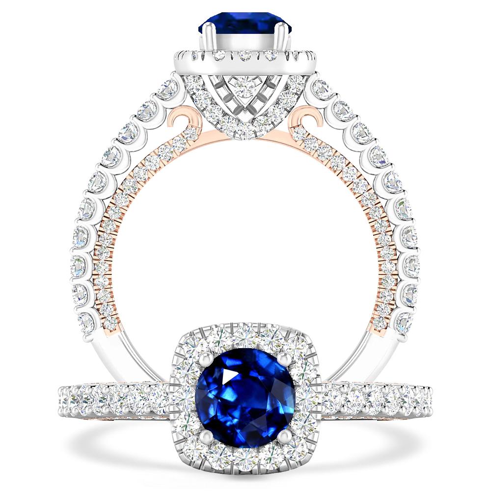 White Gold - Sapphire