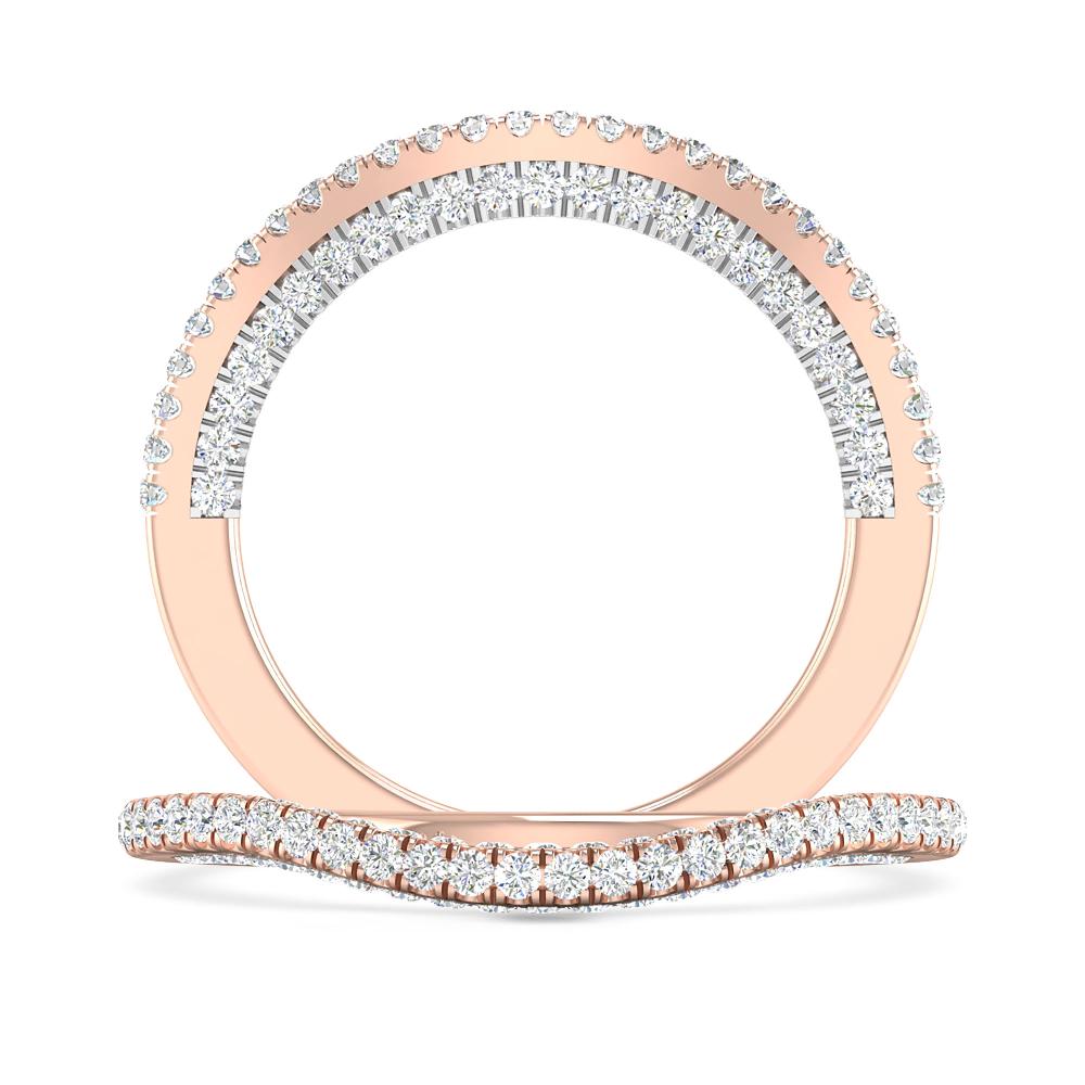 Rose Gold/White Gold - Round