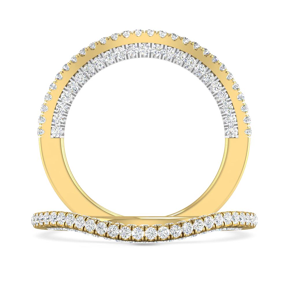 Yellow Gold/White Gold - Round