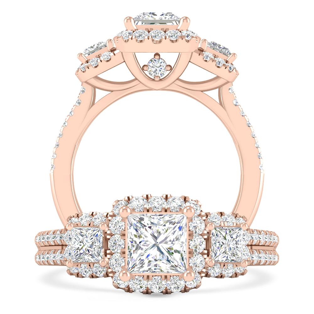 Rose Gold - Diamond