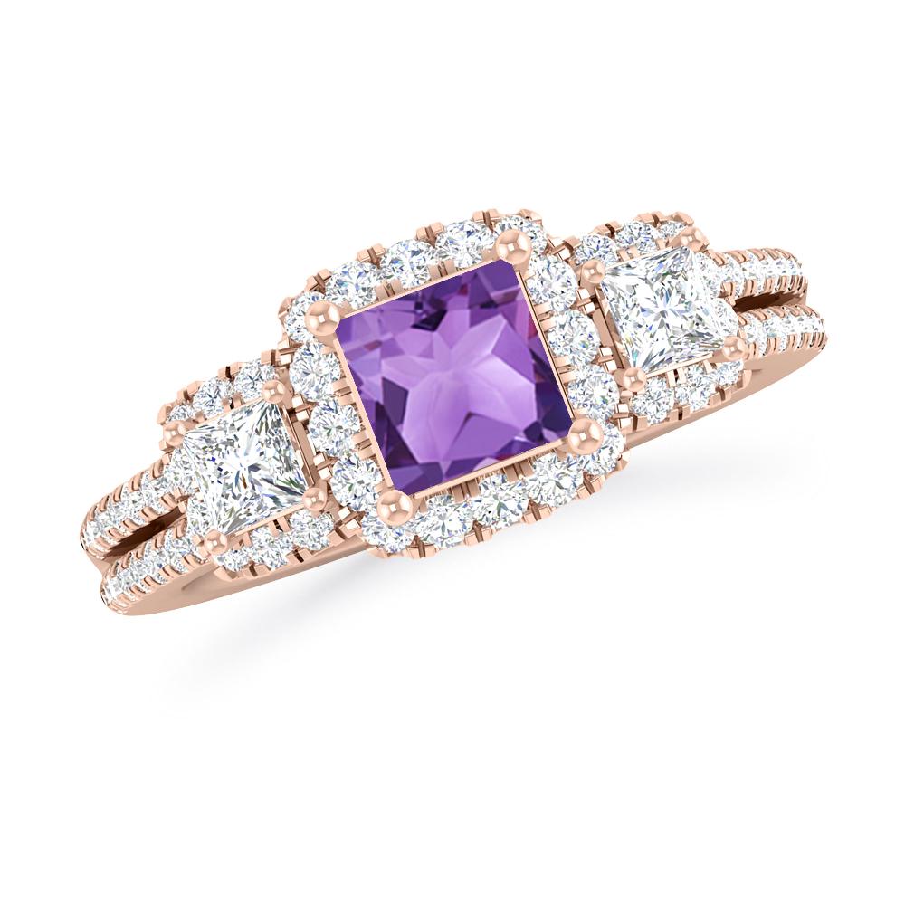 Rose Gold - Amethyst