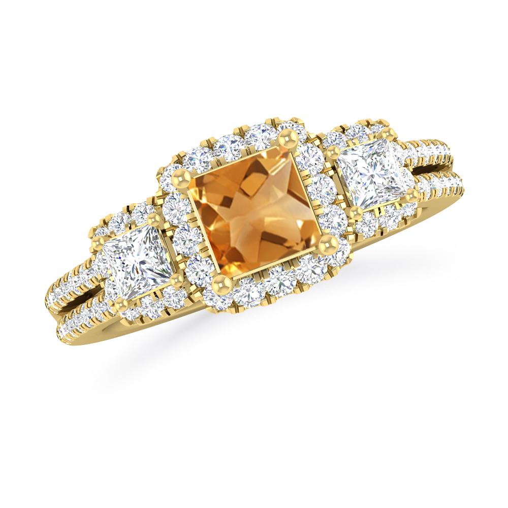 Yellow Gold - Citrine