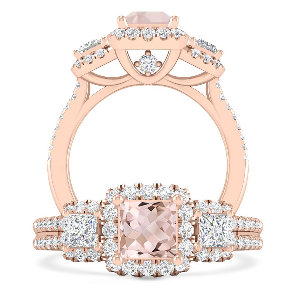 Rose Gold - Morganite