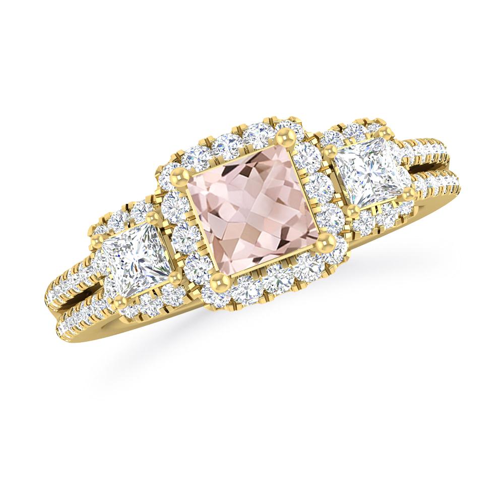 Yellow Gold - Morganite