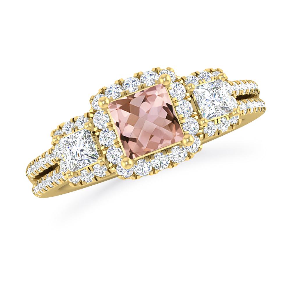 Yellow Gold - Morganite