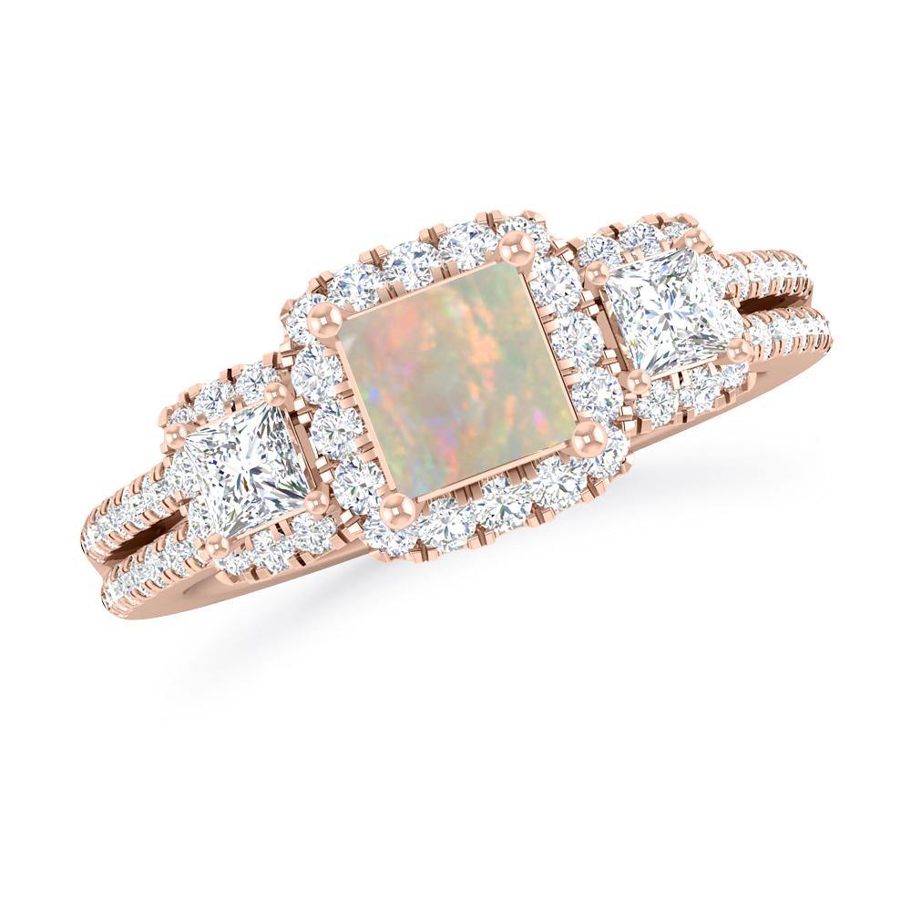 Rose Gold - Opal