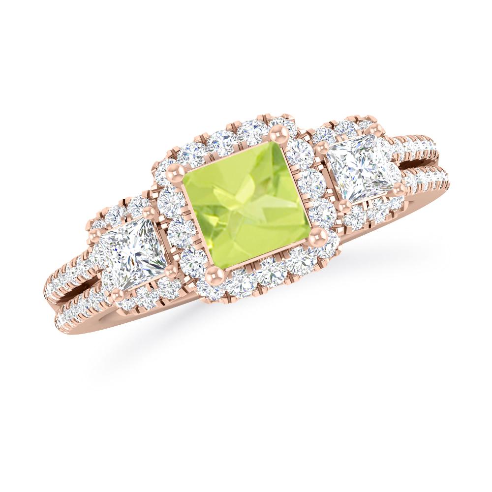 Rose Gold - Peridot