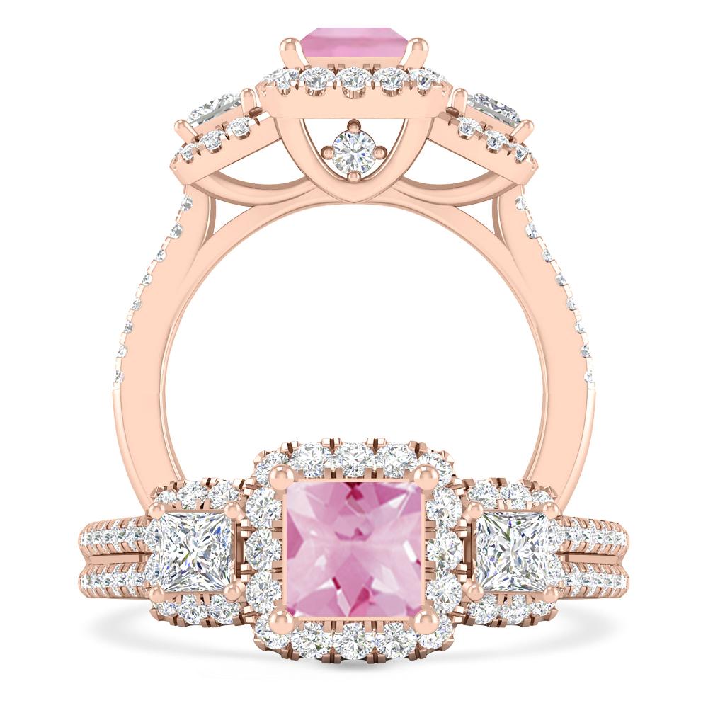 Rose Gold - Pink Tourmaline