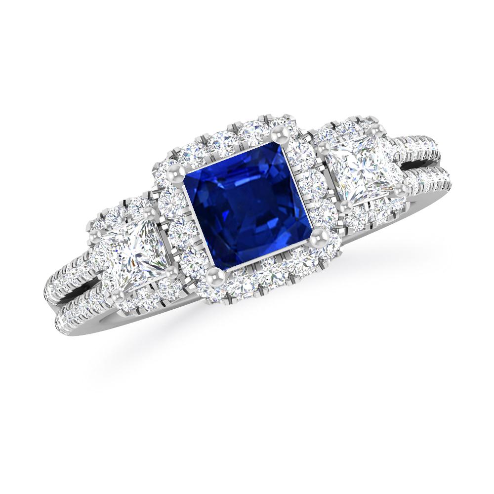 White Gold - Sapphire