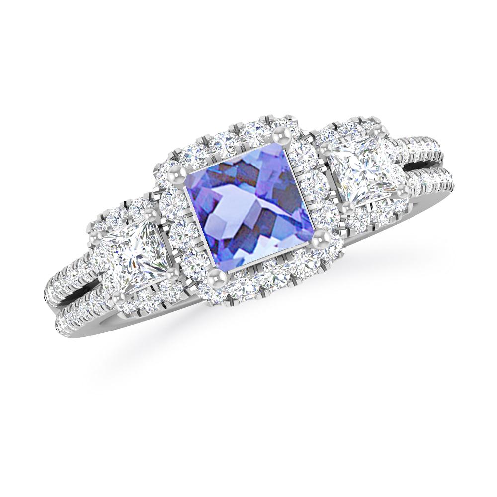 White Gold - Tanzanite