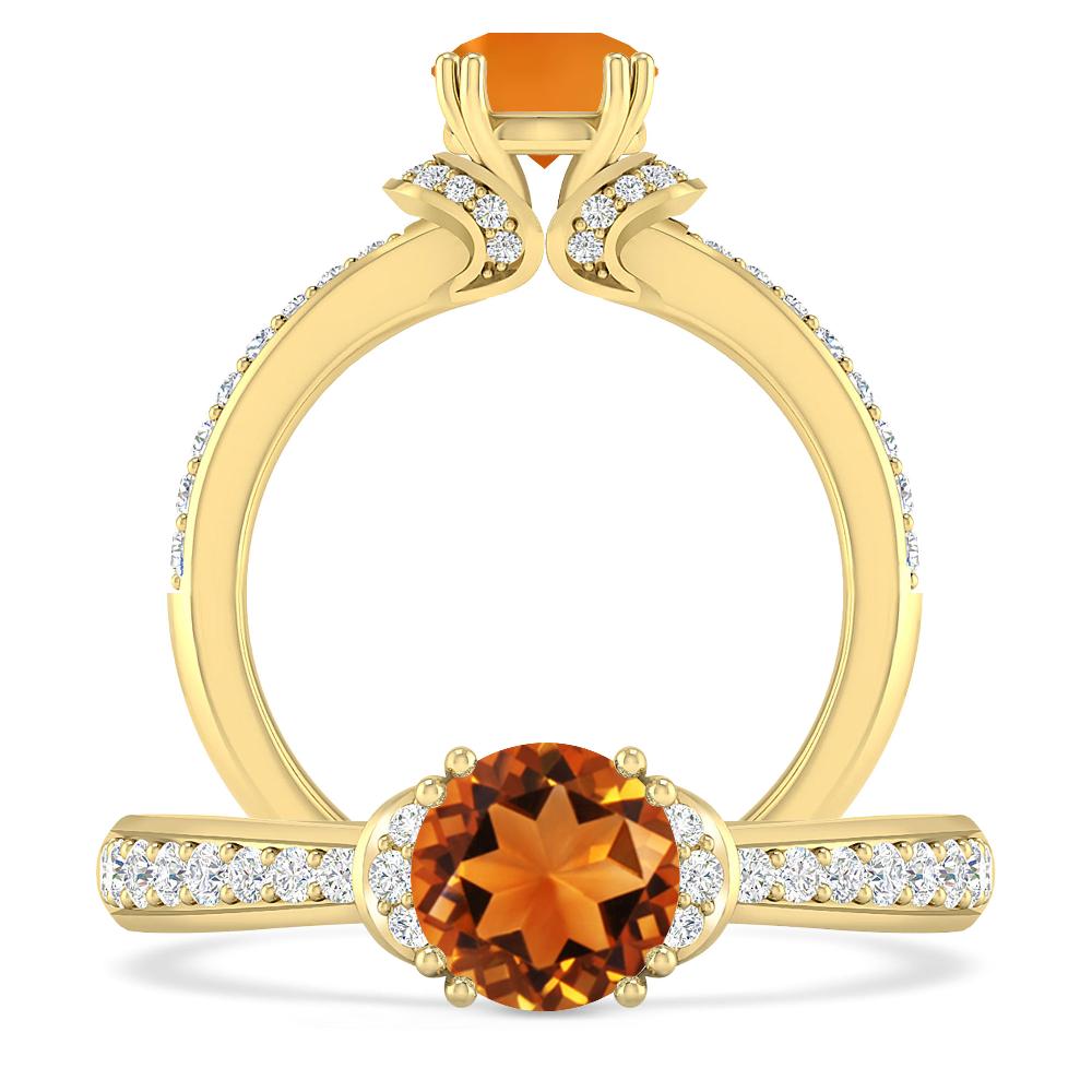 Yellow Gold - Citrine