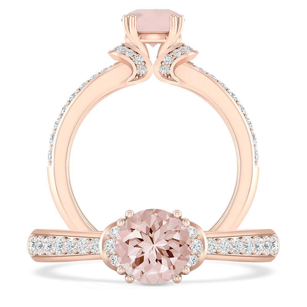 Rose Gold - Morganite