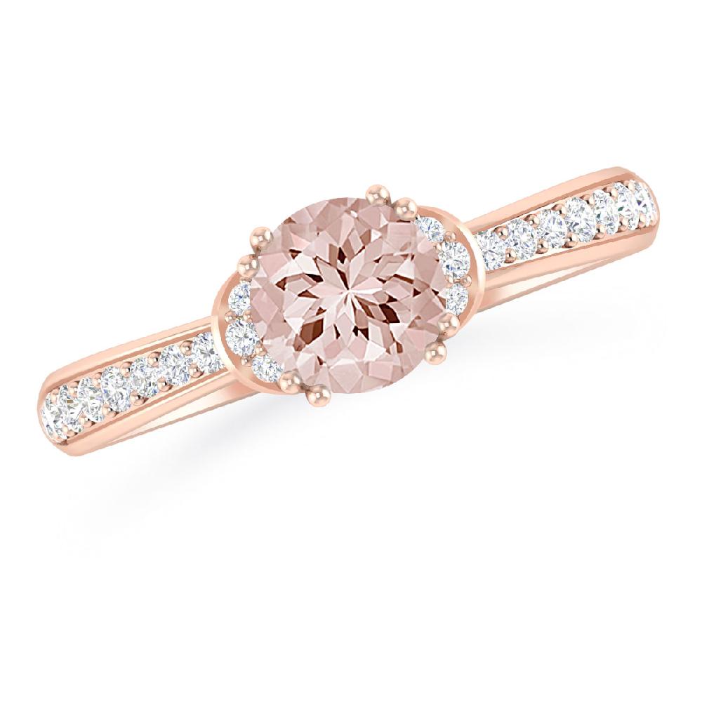 Rose Gold - Morganite