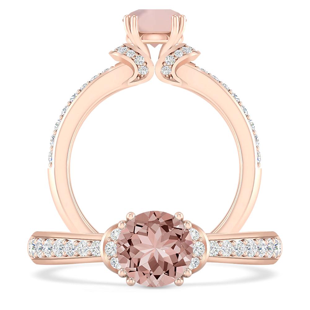 Rose Gold - Morganite