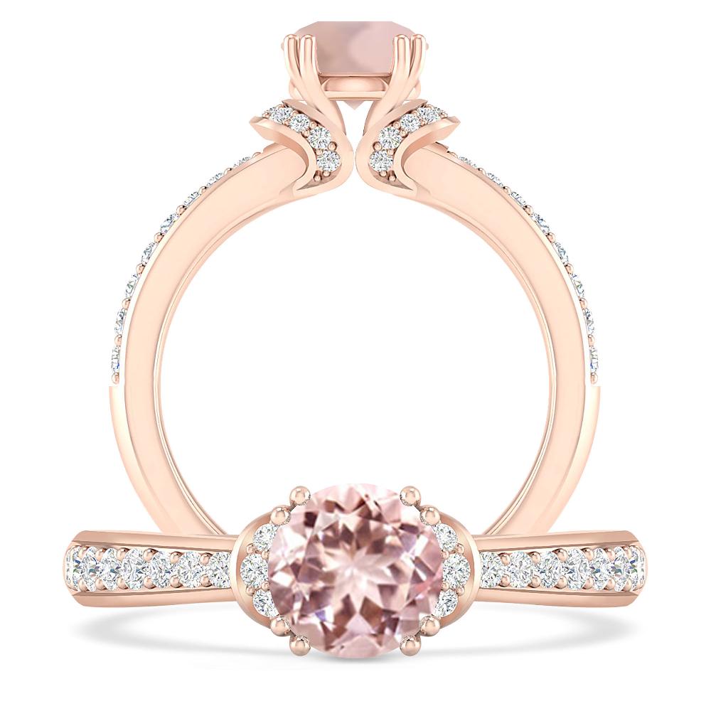 Rose Gold - Morganite