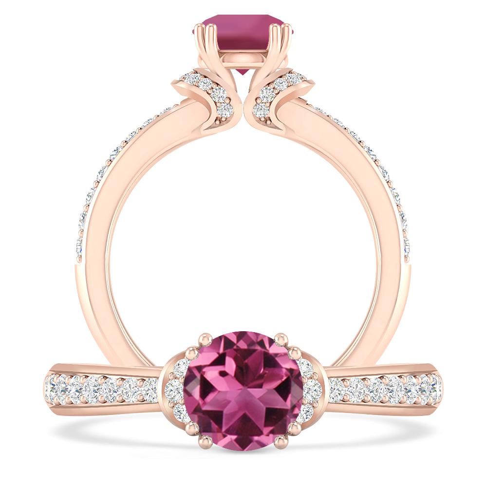 Rose Gold - Pink Tourmaline