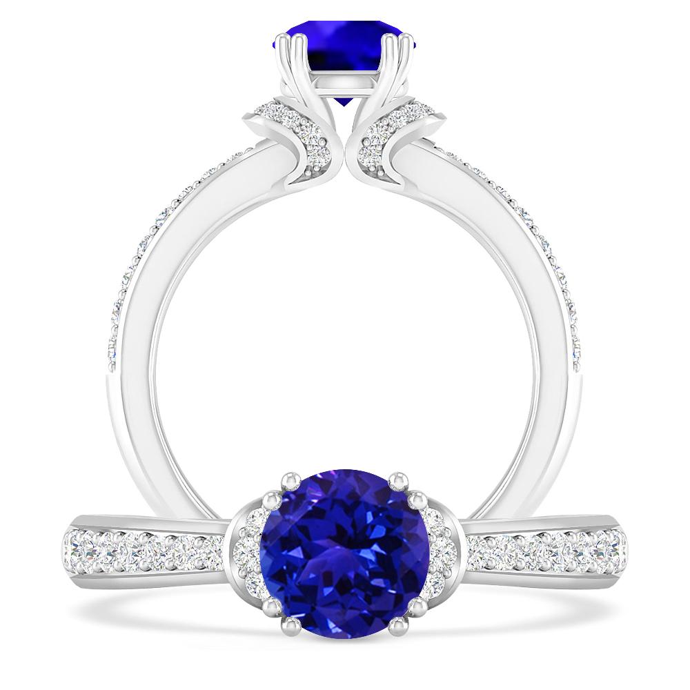 White Gold - Tanzanite