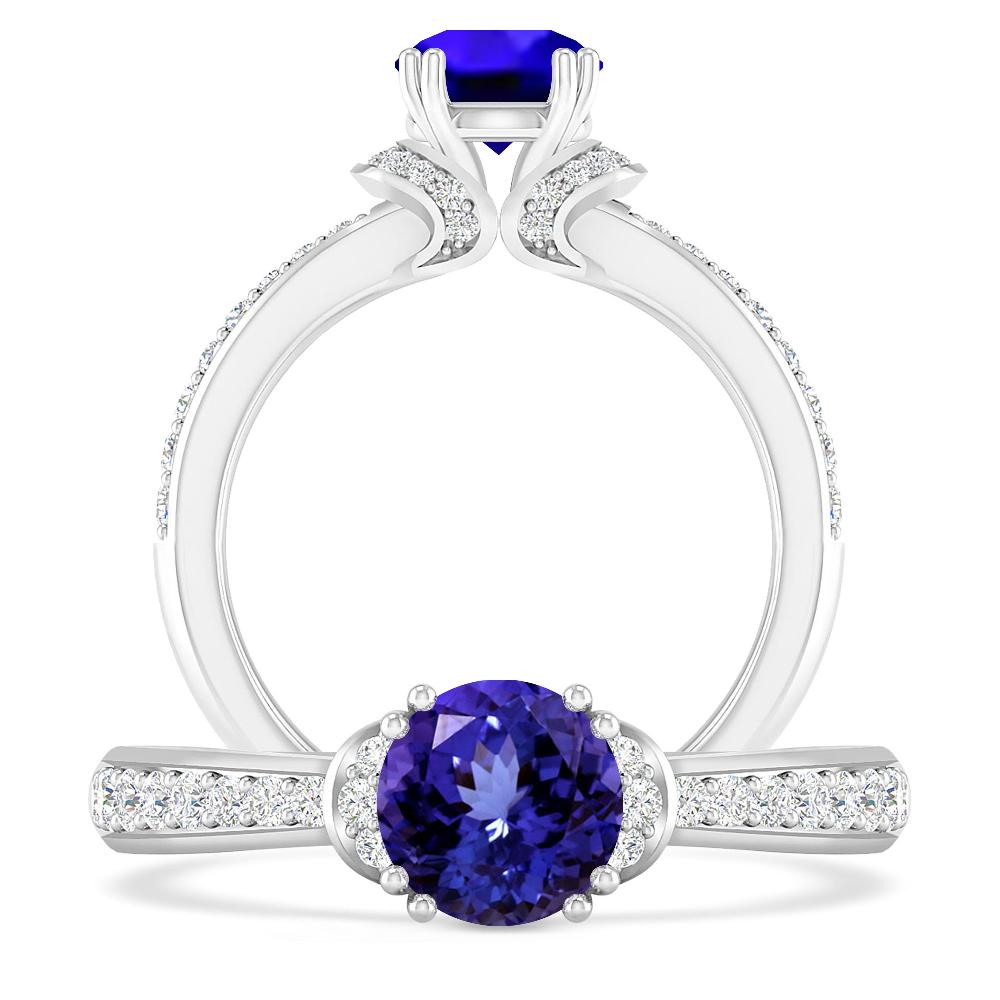 White Gold - Tanzanite