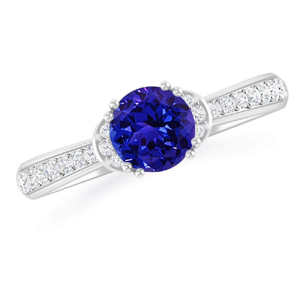 White Gold - Tanzanite